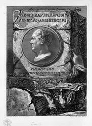 Porträt von Giovanni Battista Piranesi
